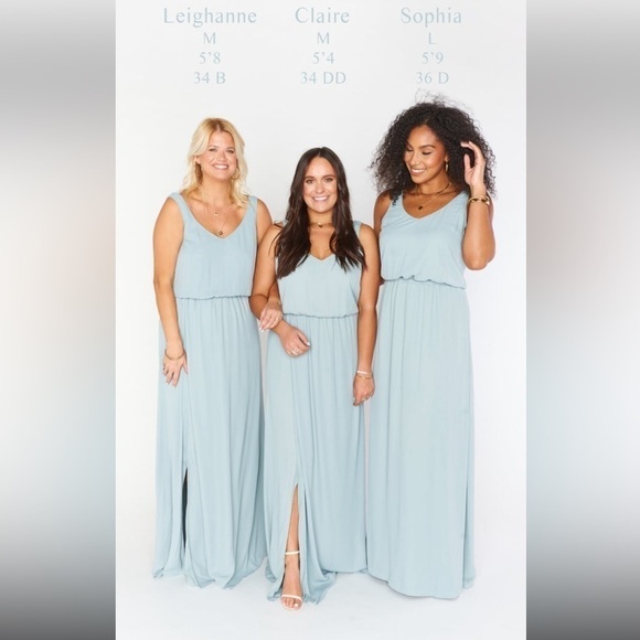 Show Me Your Mumu | Kendall Maxi Dress Frosty Pink Crisp size XXS - Picture 3 of 9